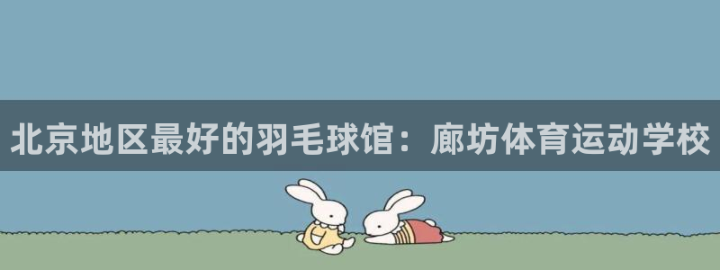 风速体育直播app：北京地区最好的羽毛球馆：廊坊体育运动学校