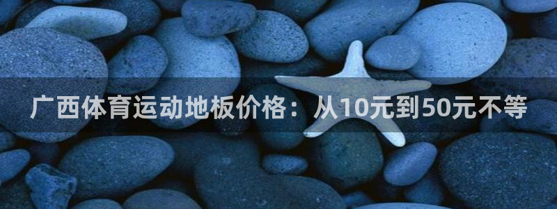 风速体育nba免费直播：广西体育运动地板价格：从10元到50元不等