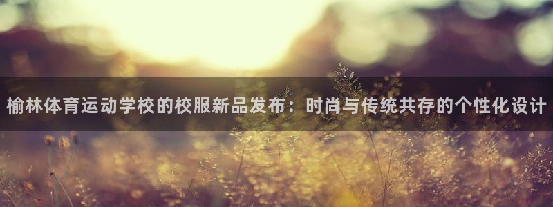 风速体育app下载安装最新版本：榆林体育运动学校的校服新品发布：时尚与传统共存的个性化设计